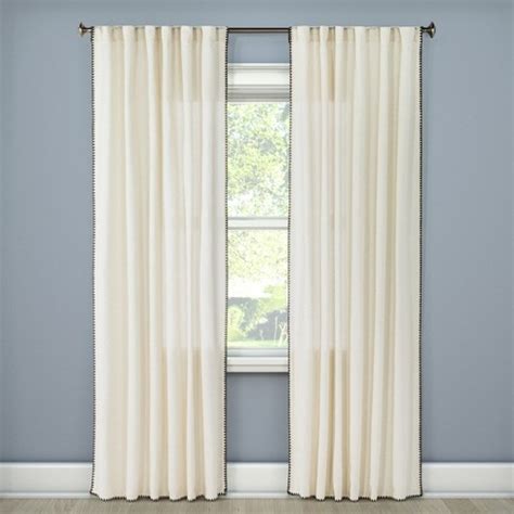 Target Threshold Fringe Shower Curtain Off-White 20. . Threshold curtains